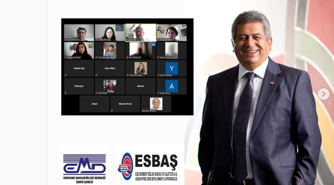 ESBAŞ Yürütme Kurulu Başkanı Güler online toplantıda EMD’ye konuk oldu