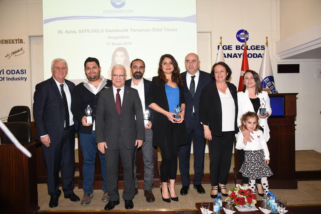 EBSO Aytaç Sefiloğlu Gazetecilik Yarışması ödülleri sahiplerini buldu