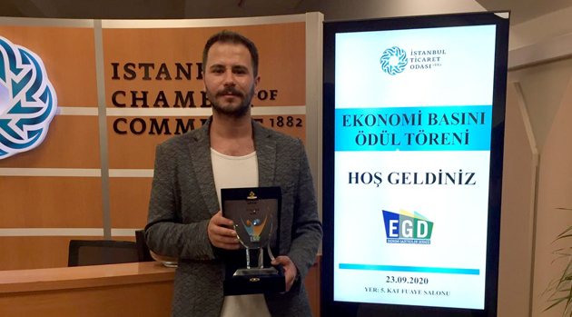 EGD Yerel Basın Ödülünü Utkucan Akkaş kazandı